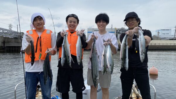2026年8月29日海賊船釣果午前便